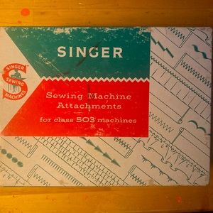 Singer Sewing Machine Attachments for class 503 machines